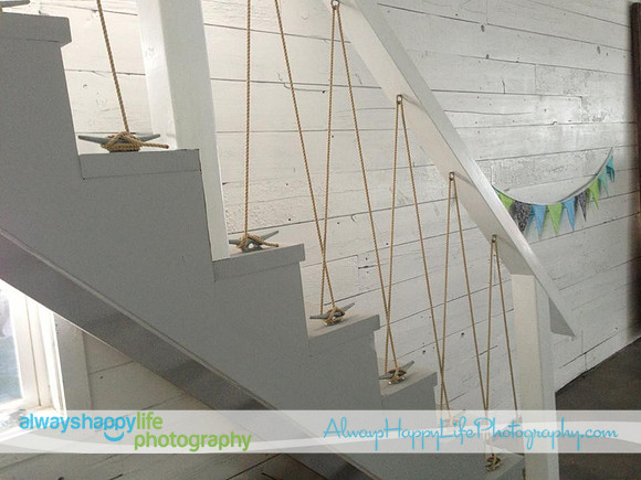 Nautical Cleat Stairs